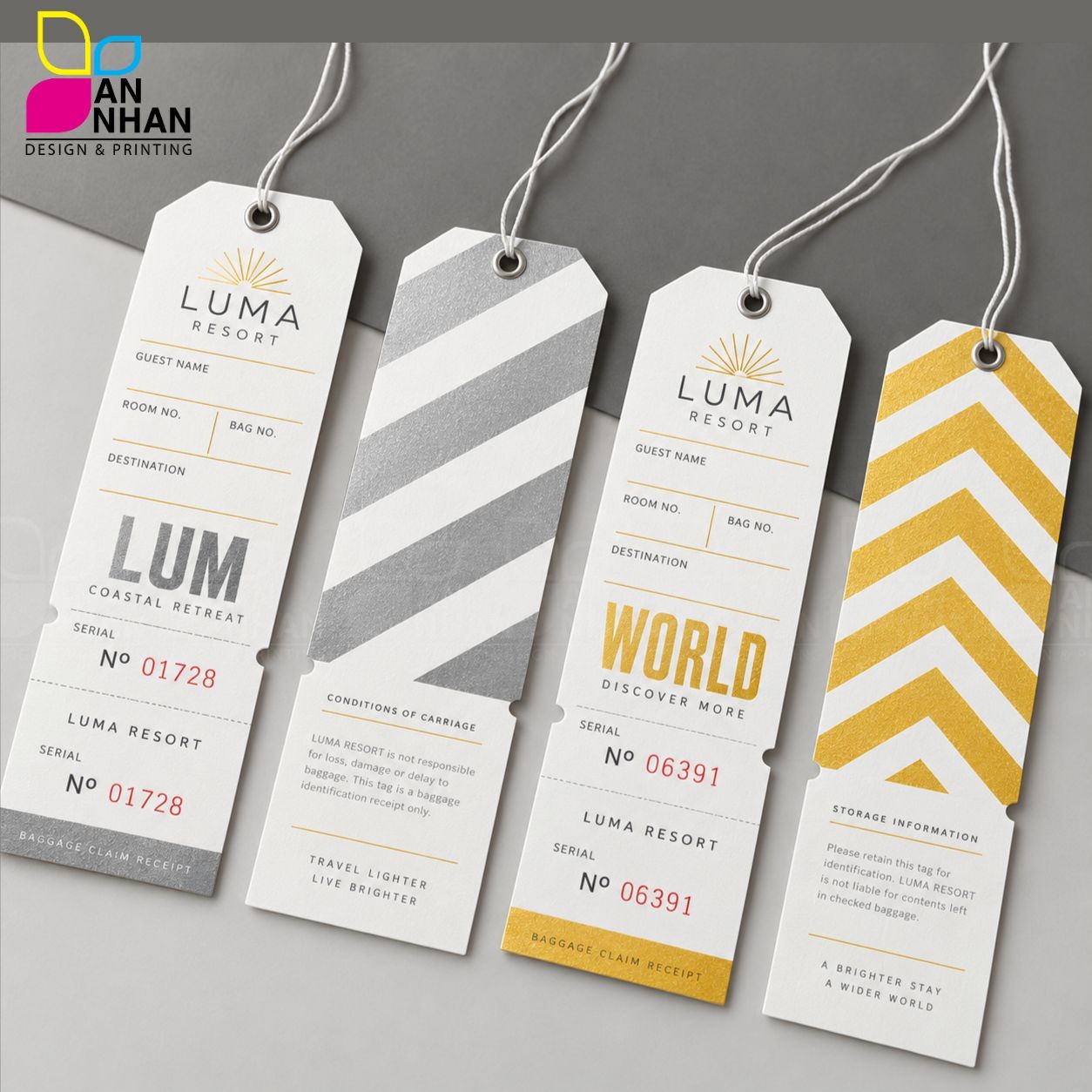 Thẻ Treo H&agrave;nh L&yacute; (Baggage Tag)